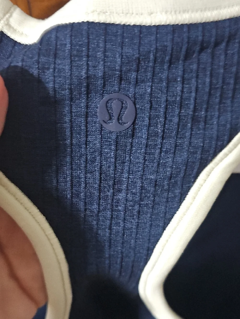 Lululemon Ebb To Street Cropped RB Tank! Contrast! Sz 10, TRNV/LTIV! Nwts